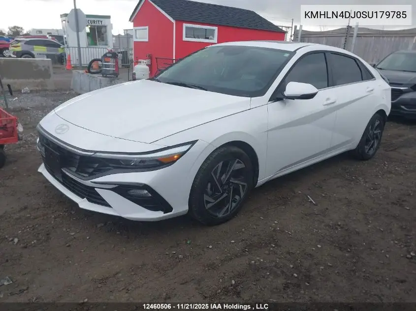 KMHLN4DJ0SU179785 2025 Hyundai Elantra Hybrid Luxury