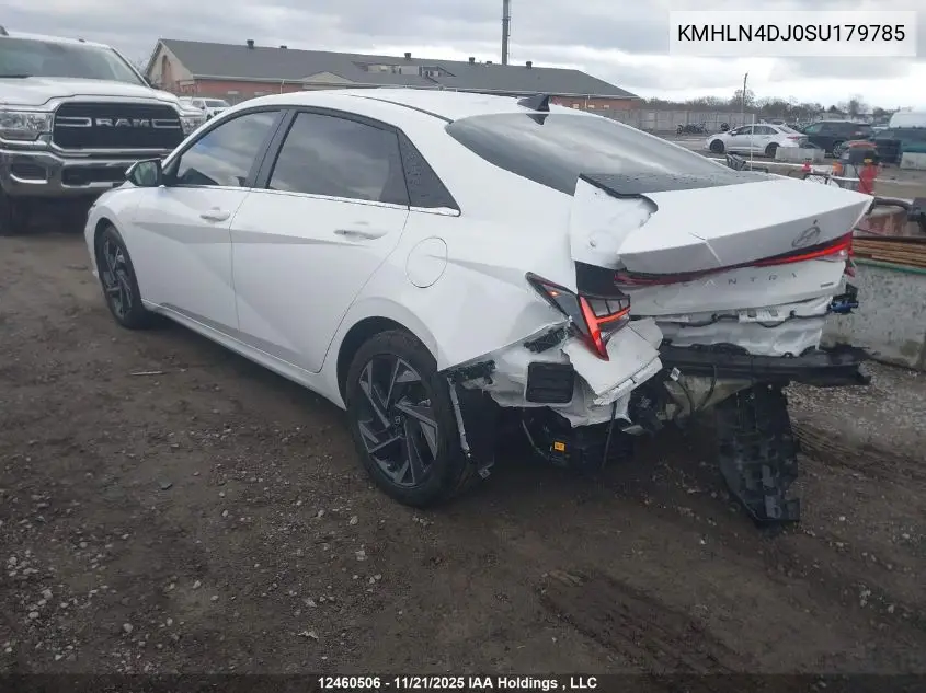 KMHLN4DJ0SU179785 2025 Hyundai Elantra Hybrid Luxury