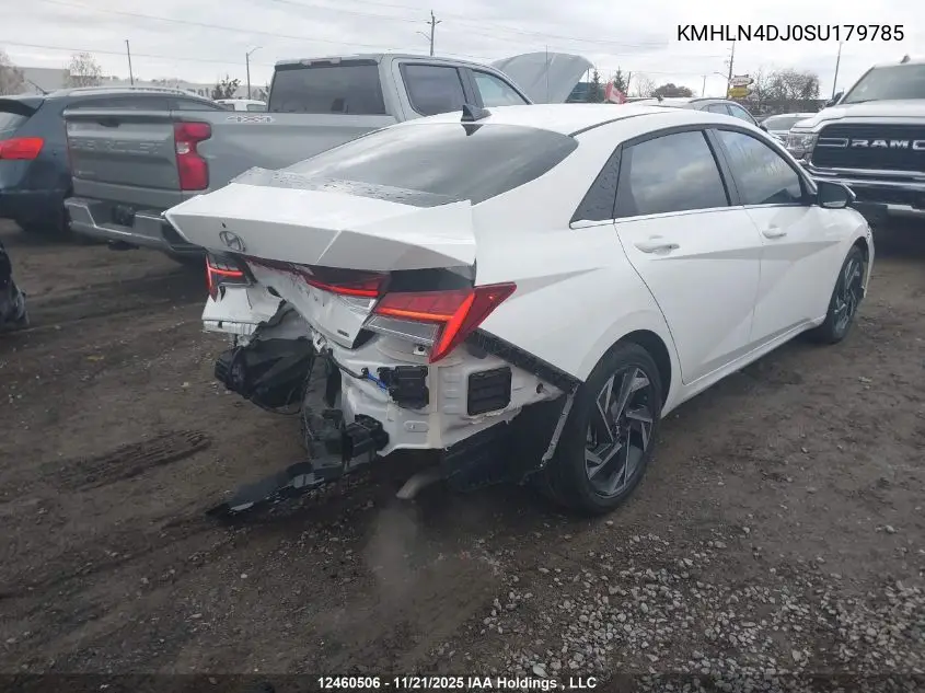 KMHLN4DJ0SU179785 2025 Hyundai Elantra Hybrid Luxury