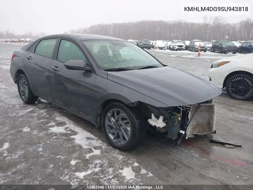 KMHLM4DG9SU943818 2025 Hyundai Elantra Preferred