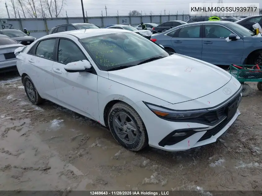 KMHLM4DG5SU939717 2025 Hyundai Elantra Essential
