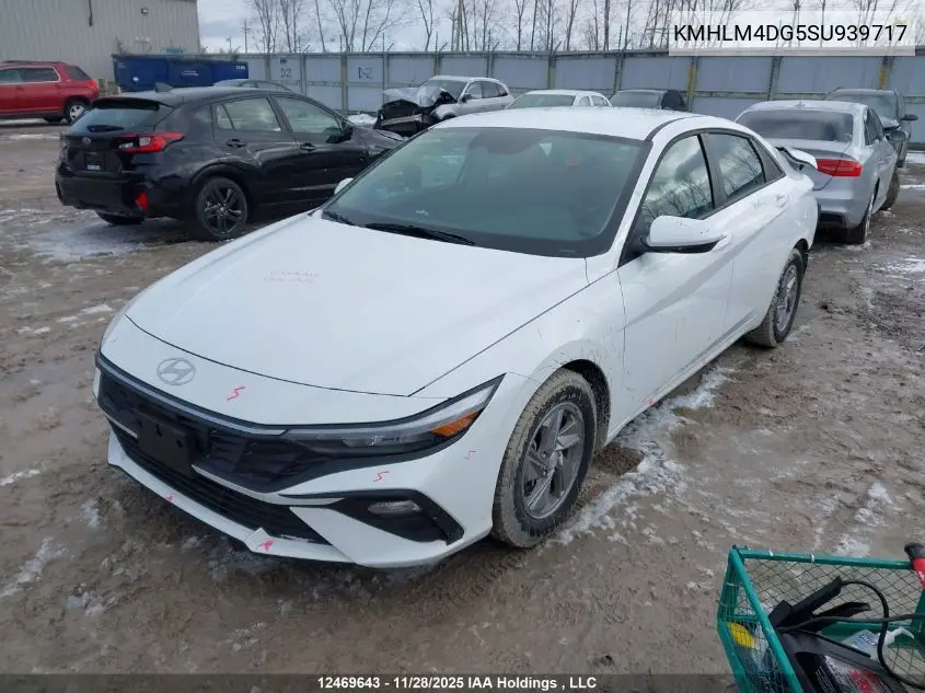 KMHLM4DG5SU939717 2025 Hyundai Elantra Essential