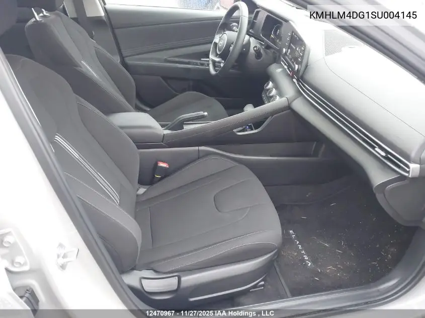 KMHLM4DG1SU004145 2025 Hyundai Elantra Sel Sport