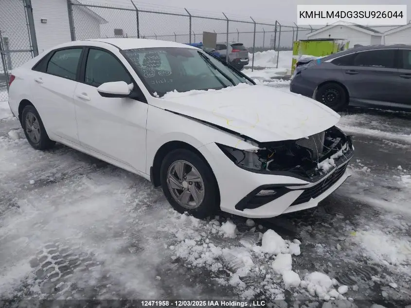 KMHLM4DG3SU926044 2025 Hyundai Elantra Essential