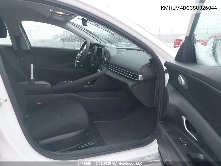 KMHLM4DG3SU926044 2025 Hyundai Elantra Essential