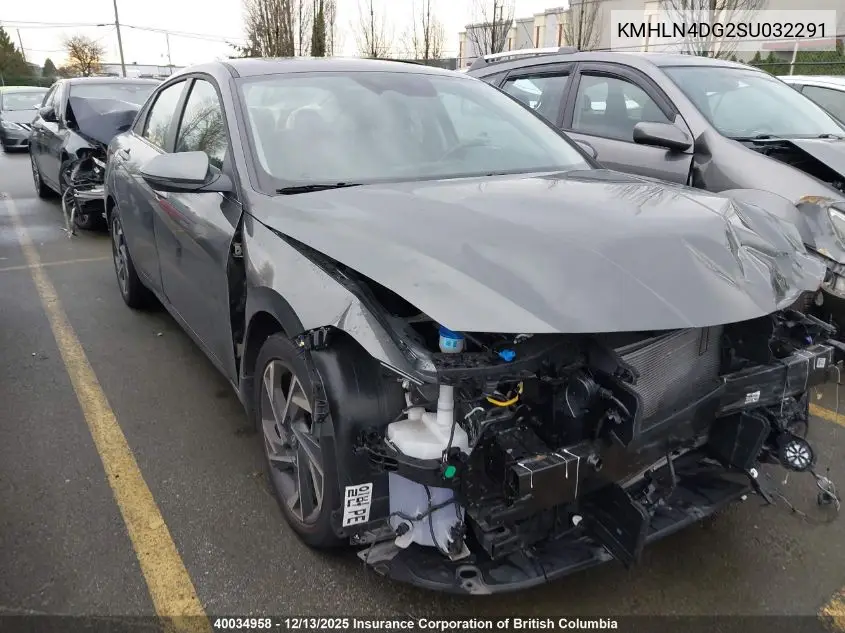 KMHLN4DG2SU032291 2025 Hyundai Elantra Luxury