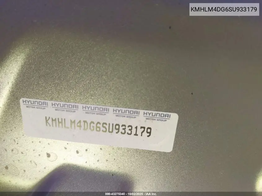 KMHLM4DG6SU933179 2025 Hyundai Elantra Sel Sport