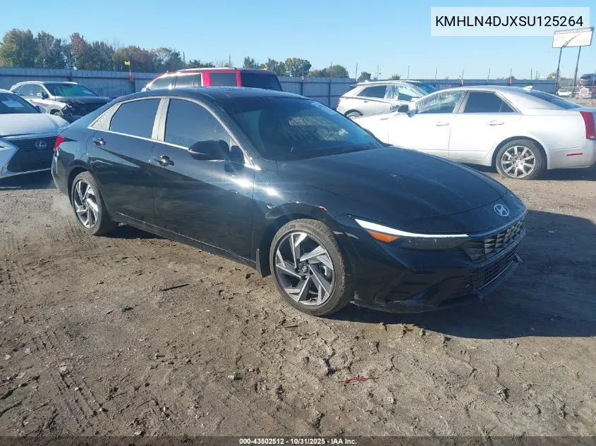 KMHLN4DJXSU125264 2025 Hyundai Elantra Hybrid Limited