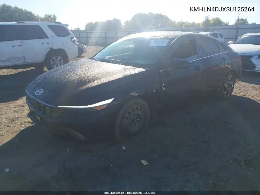 KMHLN4DJXSU125264 2025 Hyundai Elantra Hybrid Limited