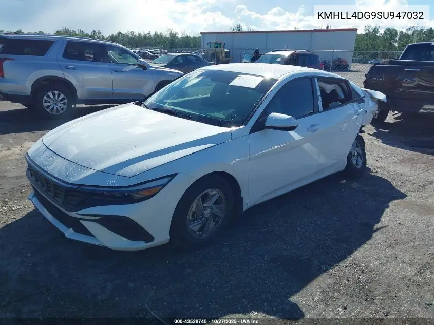 KMHLL4DG9SU947032 2025 Hyundai Elantra Se