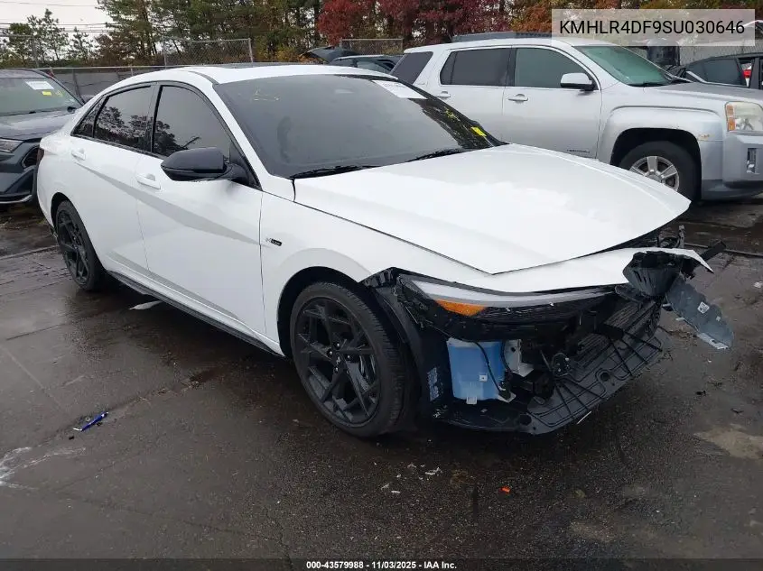 KMHLR4DF9SU030646 2025 Hyundai Elantra N Line