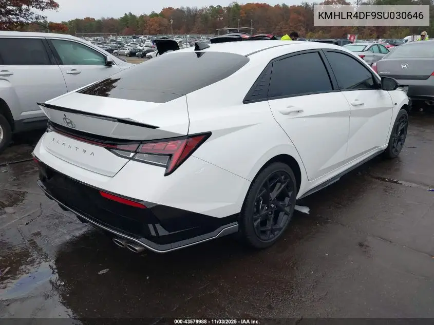 KMHLR4DF9SU030646 2025 Hyundai Elantra N Line