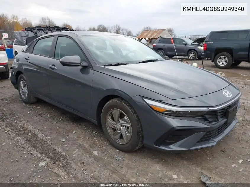 KMHLL4DG8SU949340 2025 Hyundai Elantra Se