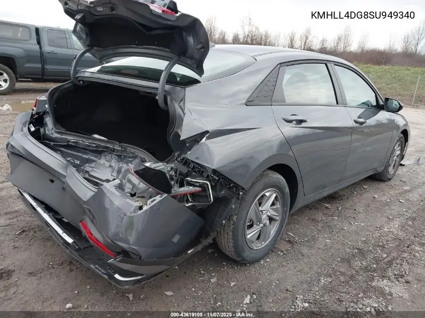 KMHLL4DG8SU949340 2025 Hyundai Elantra Se