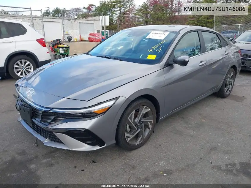 KMHLN4DJ7SU146086 2025 Hyundai Elantra Hybrid Limited