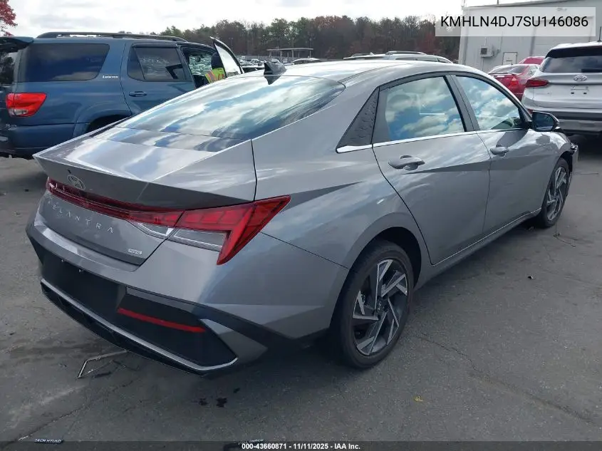 KMHLN4DJ7SU146086 2025 Hyundai Elantra Hybrid Limited