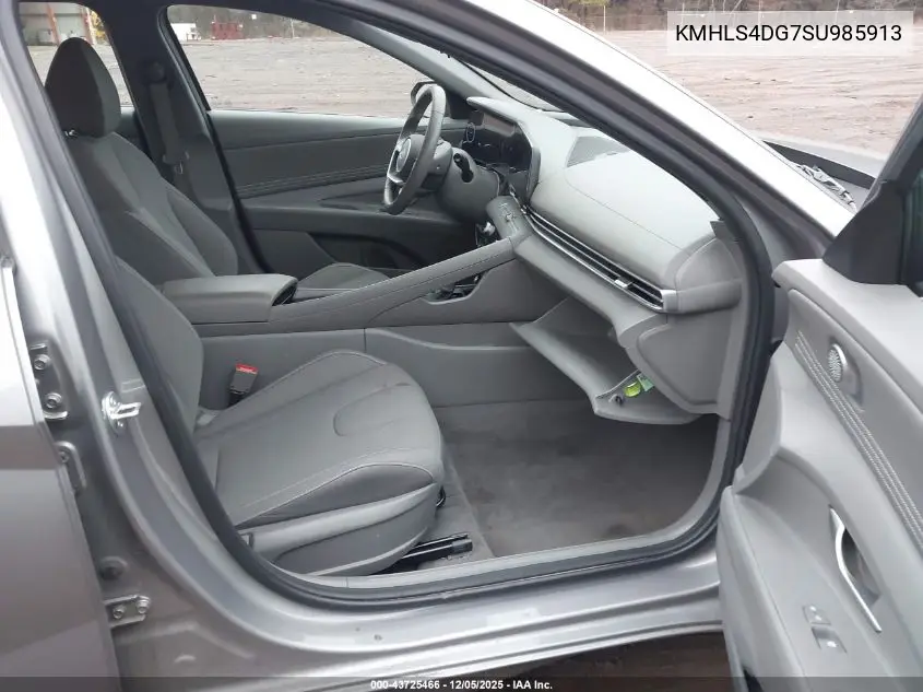 KMHLS4DG7SU985913 2025 Hyundai Elantra Sel Convenience
