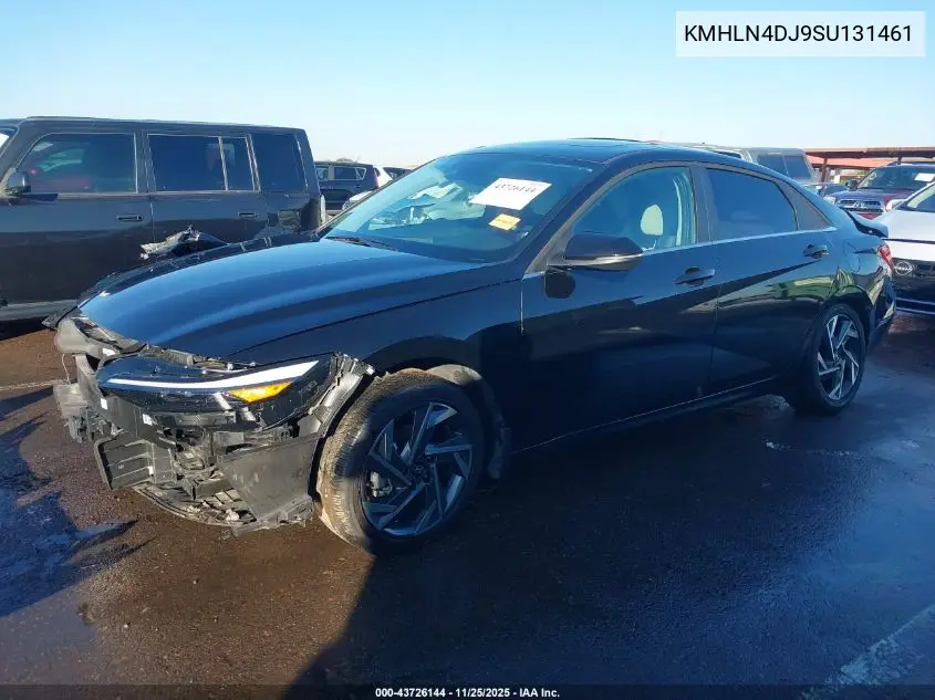 KMHLN4DJ9SU131461 2025 Hyundai Elantra Hybrid Limited