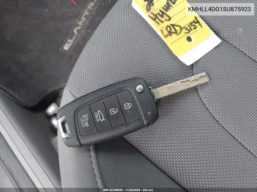 KMHLL4DG1SU875923 2025 Hyundai Elantra Se