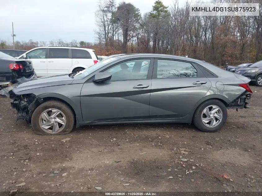 KMHLL4DG1SU875923 2025 Hyundai Elantra Se