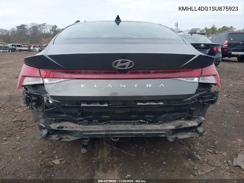 KMHLL4DG1SU875923 2025 Hyundai Elantra Se