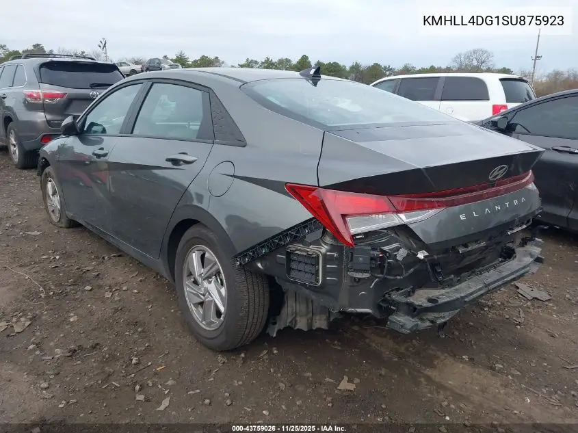 KMHLL4DG1SU875923 2025 Hyundai Elantra Se