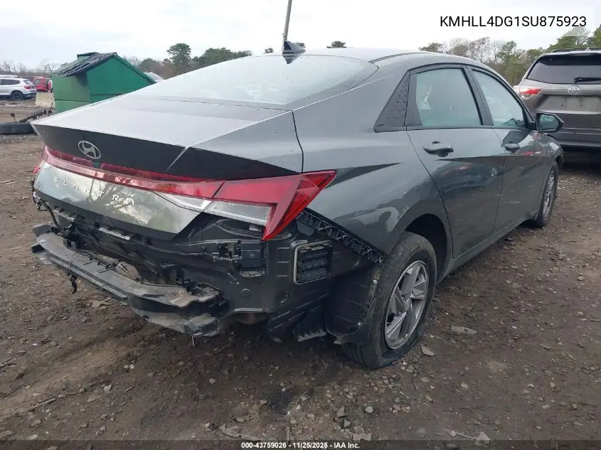 KMHLL4DG1SU875923 2025 Hyundai Elantra Se