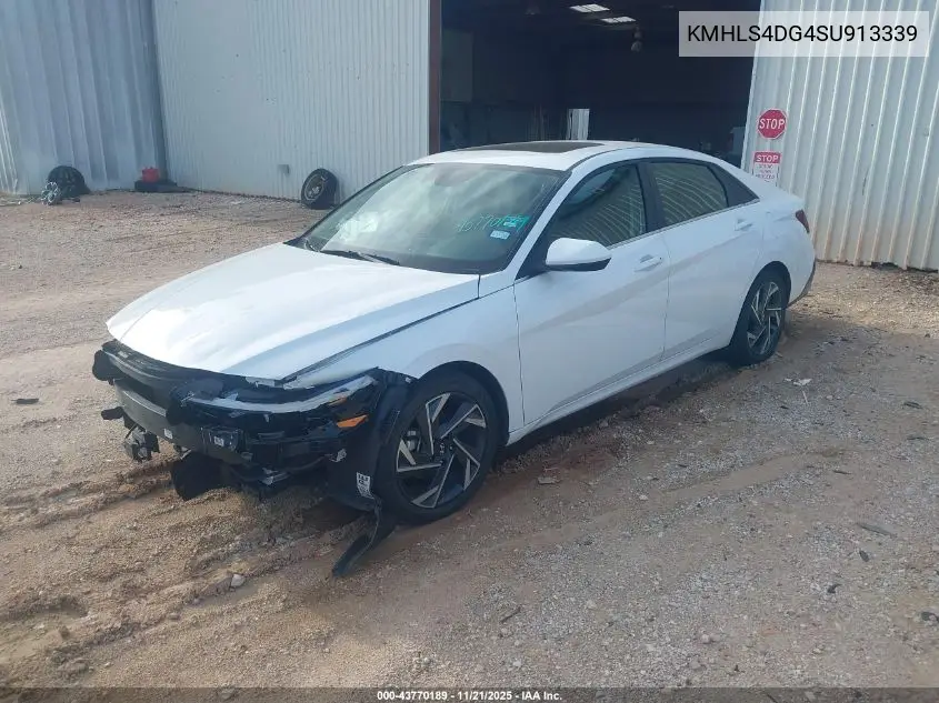 KMHLS4DG4SU913339 2025 Hyundai Elantra Sel Convenience