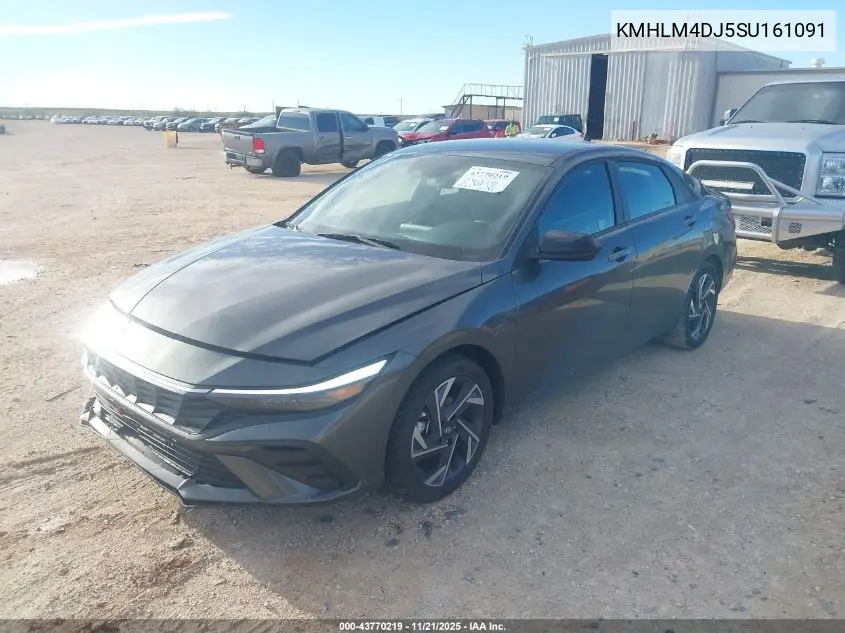 KMHLM4DJ5SU161091 2025 Hyundai Elantra Hybrid Sel Sport