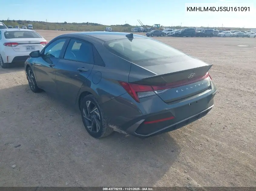 KMHLM4DJ5SU161091 2025 Hyundai Elantra Hybrid Sel Sport