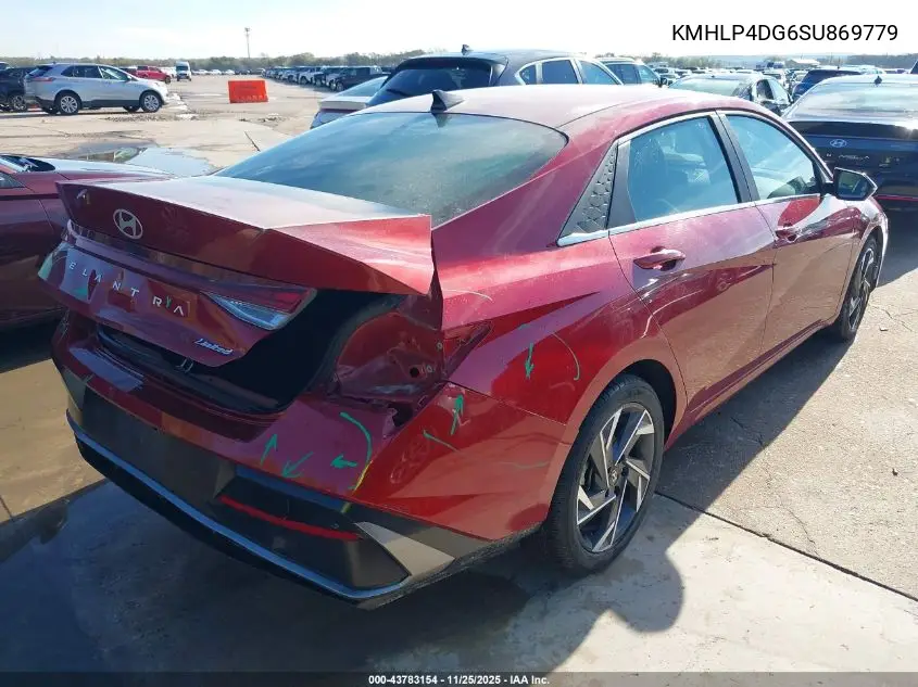 KMHLP4DG6SU869779 2025 Hyundai Elantra Limited