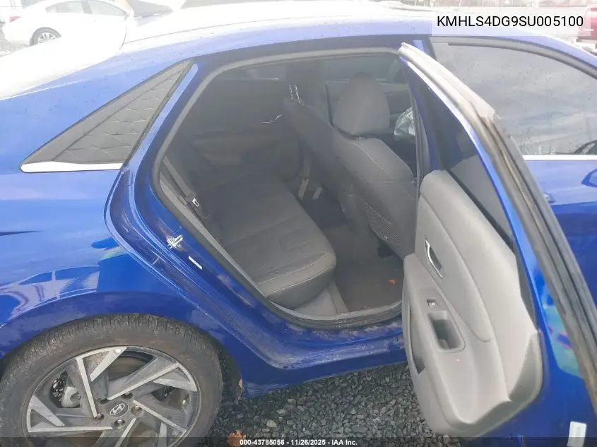 KMHLS4DG9SU005100 2025 Hyundai Elantra Sel Convenience