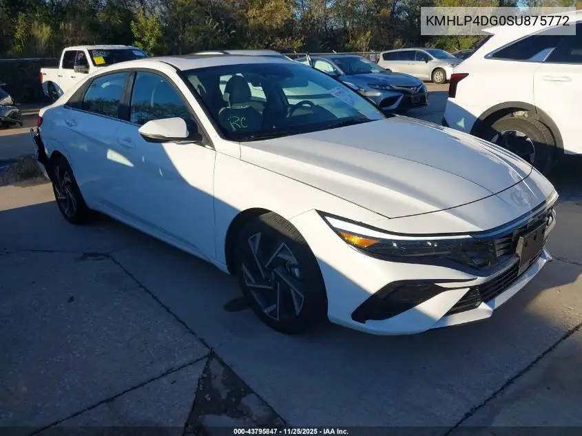 KMHLP4DG0SU875772 2025 Hyundai Elantra Limited
