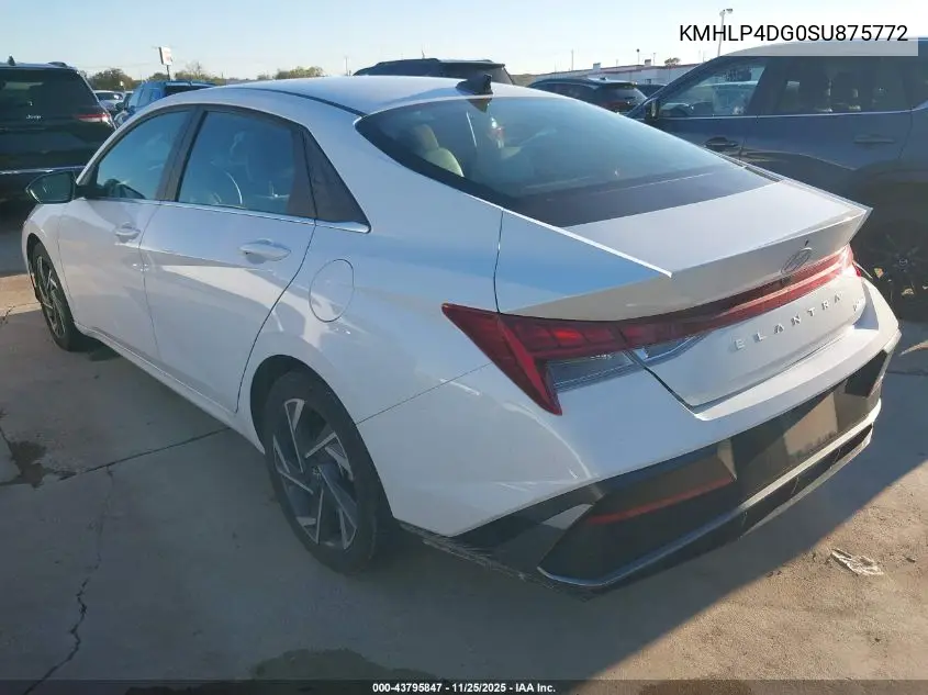 KMHLP4DG0SU875772 2025 Hyundai Elantra Limited