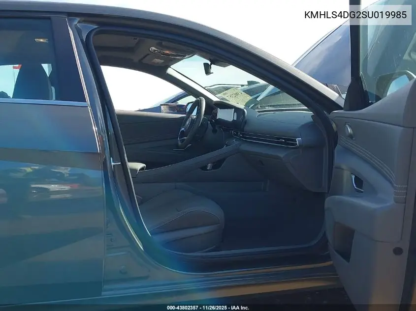 KMHLS4DG2SU019985 2025 Hyundai Elantra Sel Convenience