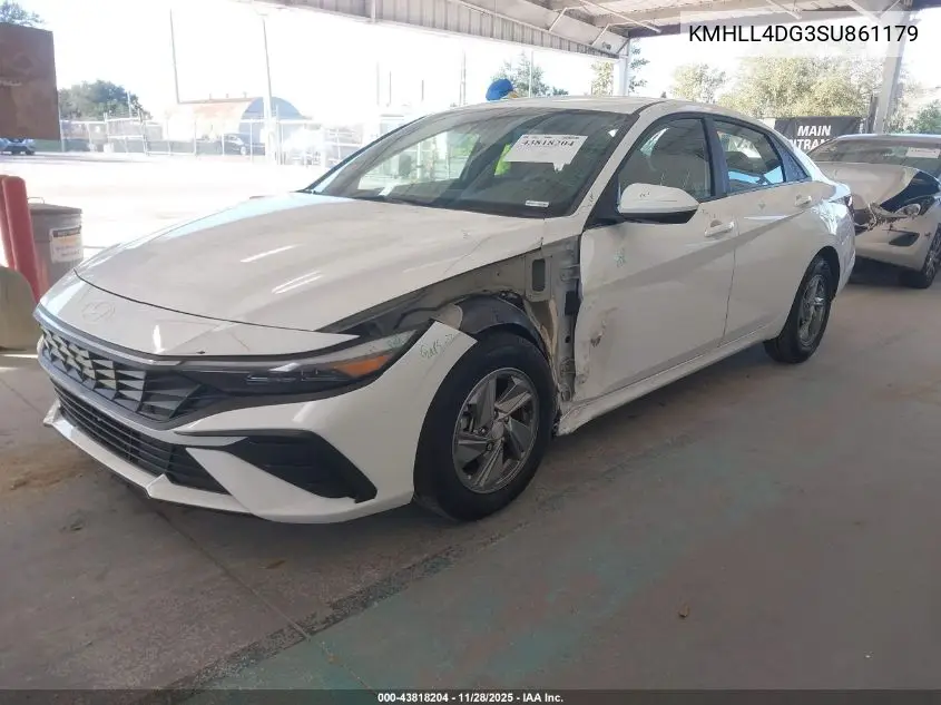 KMHLL4DG3SU861179 2025 Hyundai Elantra Se