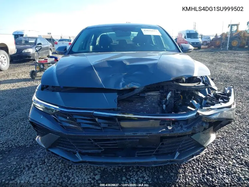 KMHLS4DG1SU999502 2025 Hyundai Elantra Sel Convenience
