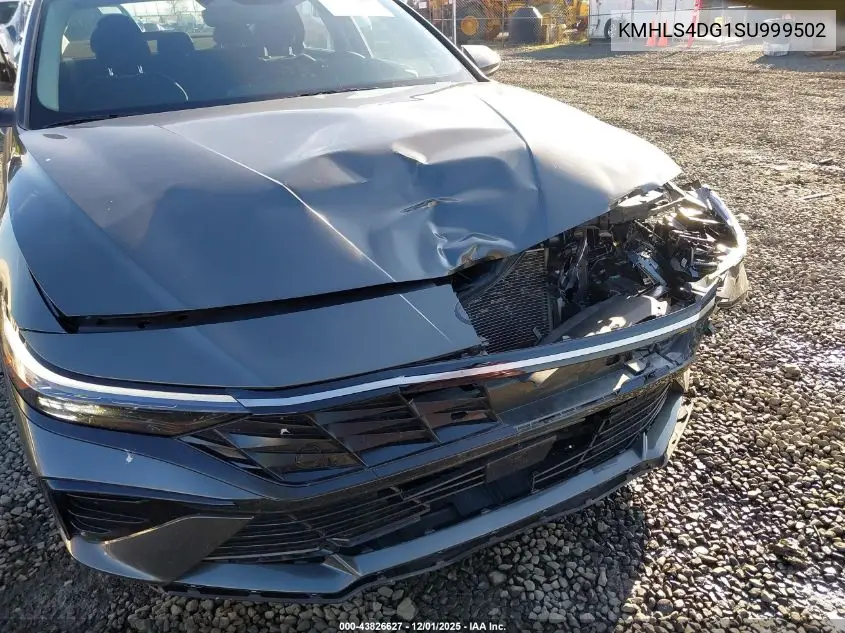 KMHLS4DG1SU999502 2025 Hyundai Elantra Sel Convenience