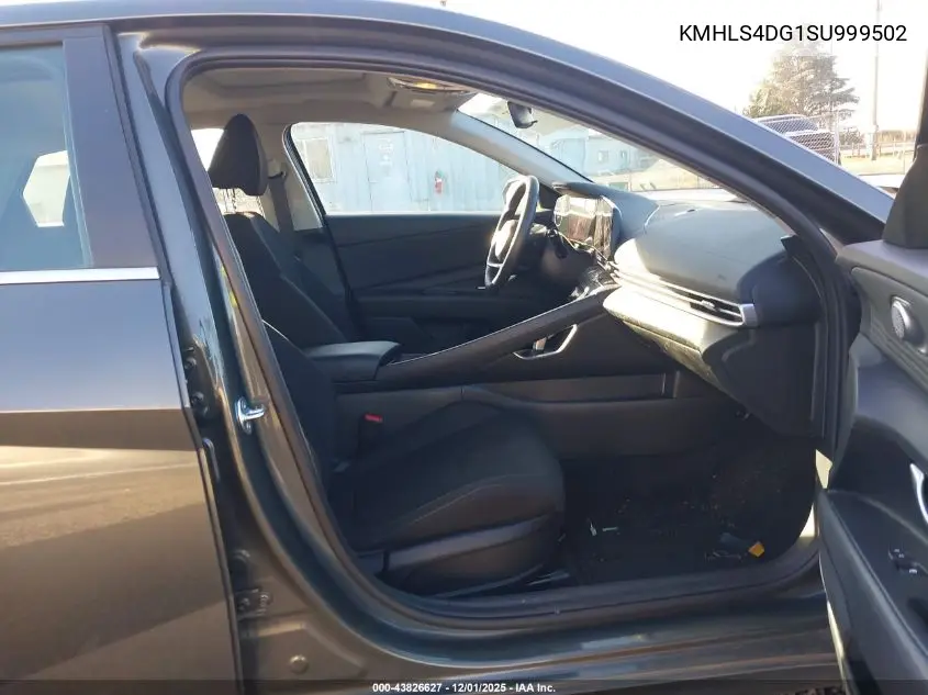 KMHLS4DG1SU999502 2025 Hyundai Elantra Sel Convenience