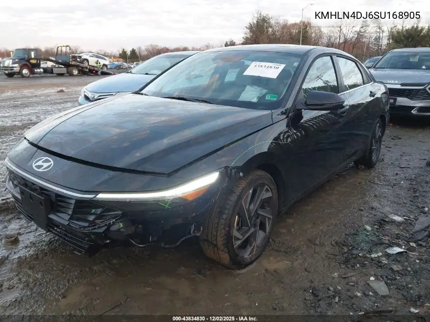 KMHLN4DJ6SU168905 2025 Hyundai Elantra Hybrid Limited