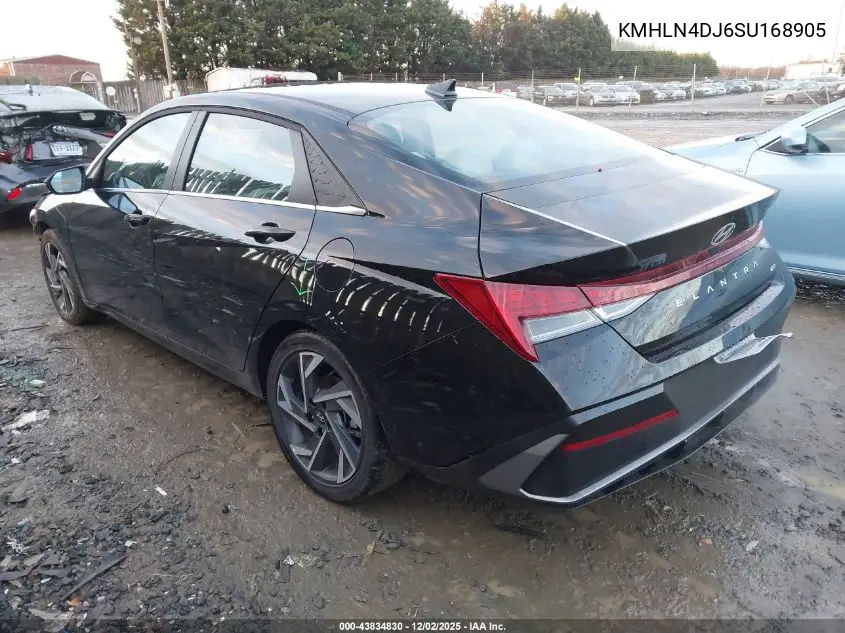 KMHLN4DJ6SU168905 2025 Hyundai Elantra Hybrid Limited