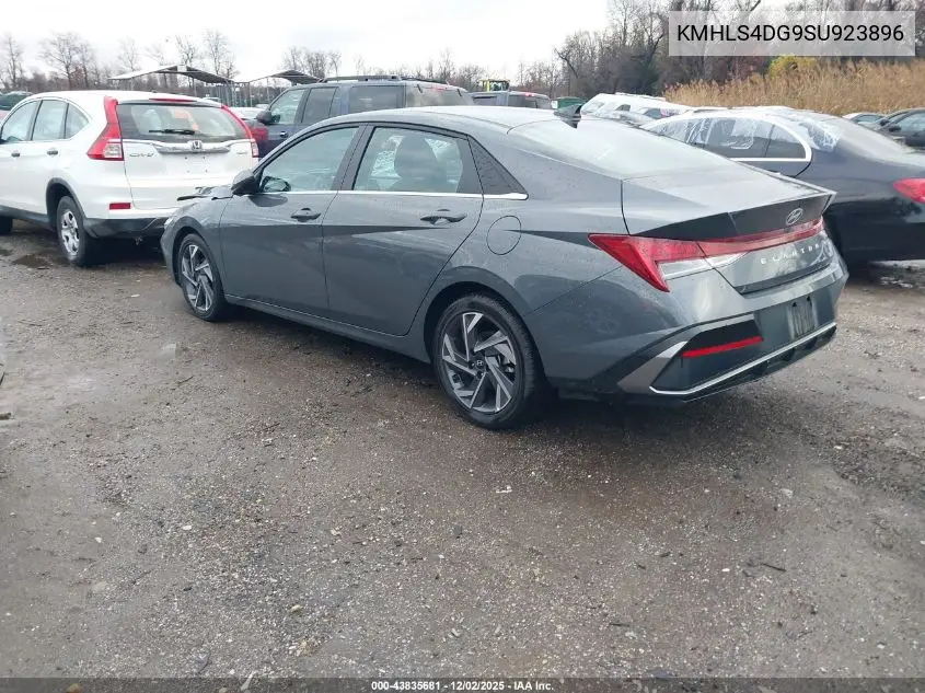 KMHLS4DG9SU923896 2025 Hyundai Elantra Sel Convenience