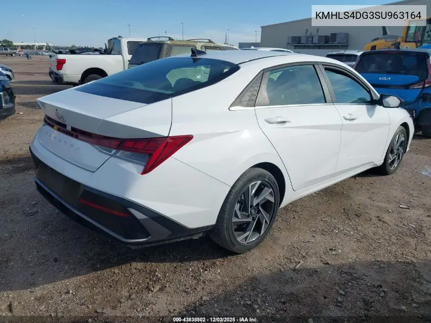 KMHLS4DG3SU963164 2025 Hyundai Elantra Sel Convenience