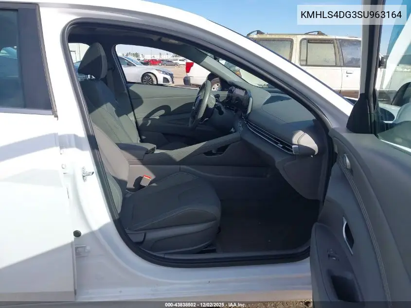 KMHLS4DG3SU963164 2025 Hyundai Elantra Sel Convenience