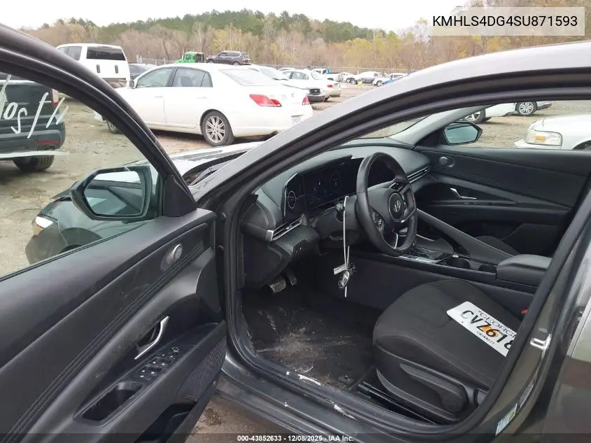 KMHLS4DG4SU871593 2025 Hyundai Elantra Sel Convenience