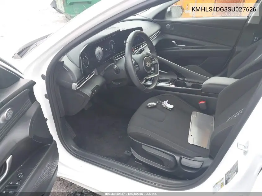 KMHLS4DG3SU027626 2025 Hyundai Elantra Sel Convenience
