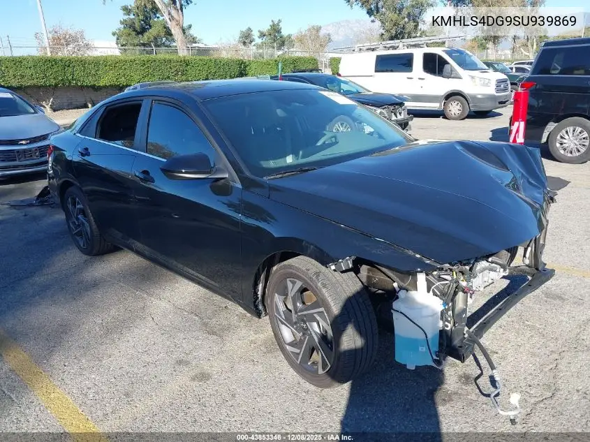 KMHLS4DG9SU939869 2025 Hyundai Elantra Sel Convenience