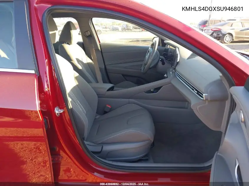 KMHLS4DGXSU946801 2025 Hyundai Elantra Sel Convenience