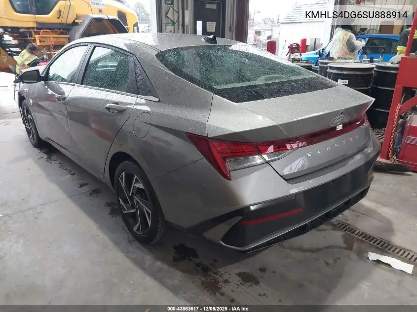 KMHLS4DG6SU888914 2025 Hyundai Elantra Sel Convenience