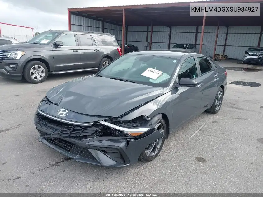 KMHLM4DGXSU984927 2025 Hyundai Elantra Sel Sport
